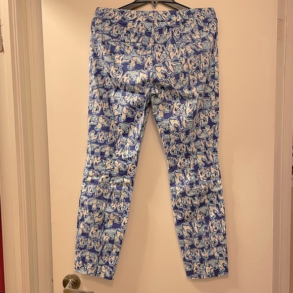 Lilly pulitzer kelly ankle pants size 6 - Picture 2 of 6